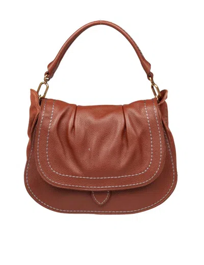 Visonà Visona' Soft Leather Shoulder Bag