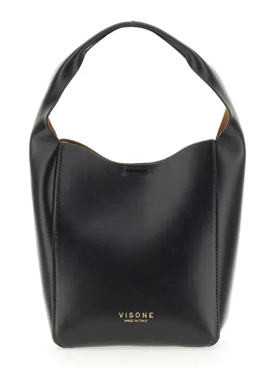 Visone Elizabeth Tote Bag In Black