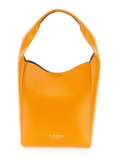 Visone Mini Elizabeth Tote Handbag In Sand