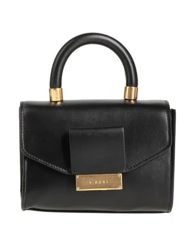Visone Woman Handbag Black Size - Soft Leather