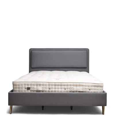 Vispring Charlotte Bed Set In Grey