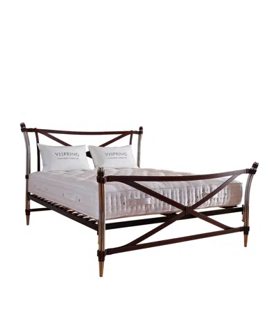 Vispring Medium Bedstead Superb Mattress In White