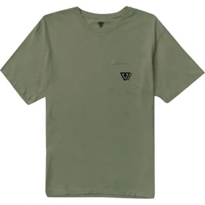 Vissla Established Premium Organic Pocket T-shirt In Multi