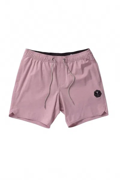 Vissla Men's Breakers Ecolastic Boardies In Dusty Rose In Pink