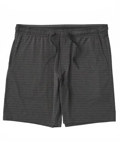 Vissla Men's Comp Lite Eco Walkshort In Black In Gray