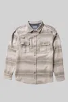 Vissla Men's Creators Innovators Eco Flannel Shirt In Dune In Multi