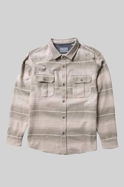 Vissla Men's Creators Innovators Eco Flannel Shirt In Dune In Multi