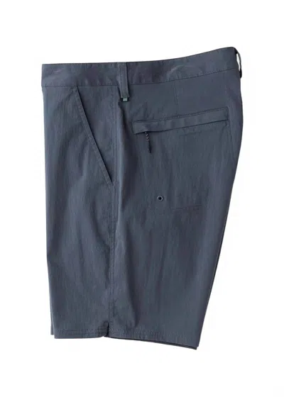 Vissla Men's El Cap Hybrid Walkshort In Night In Gray