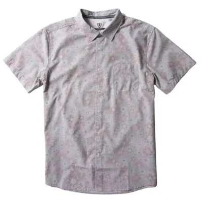 Vissla Men's Far Out Eco Ss Shirt In Jade In Blue