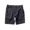 Vissla Men's Fin Rope Hybrid 19.5" Walkshort In Midnight In Gray