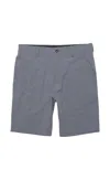 Vissla Men's Fin Rope Hybrid Short In Dark Slate In Gray
