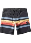 Vissla Men's Fist Bump 18.5" Boardshort In Black In Multi