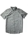 Vissla Men's Gardena Short Sleeve Eco Shirt In Dark Naval In Multi