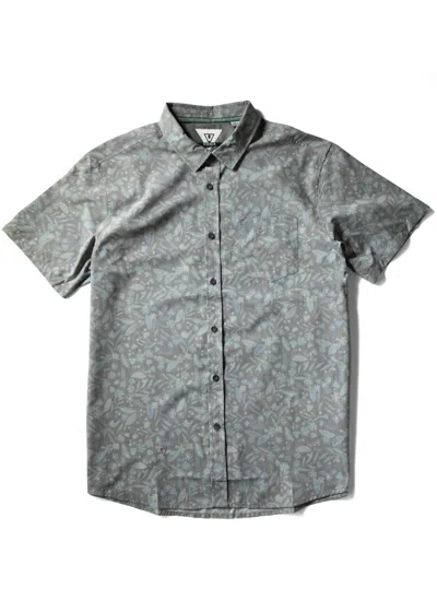 Vissla Men's Gardena Short Sleeve Eco Shirt In Dark Naval In Multi