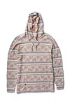 Vissla Men's Guadalupe Eco Pullover Hoodie In Natural In Brown