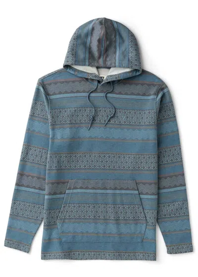 Vissla Men's Headlands Pullover Hoodie In Blue Haze