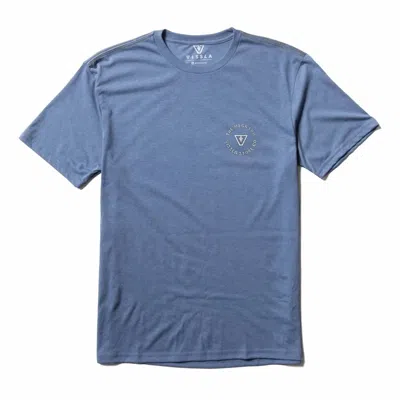 Vissla Men's Lofi Mega Lab Tee In Harbour Blue Heather