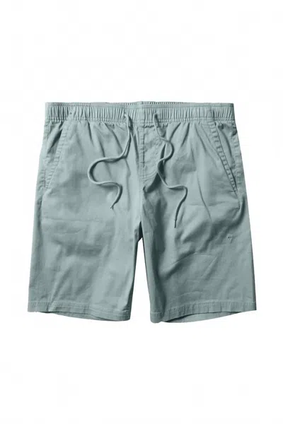 Vissla Men's No See Ums Elastic Shorts In Dusty Aqua In Gray