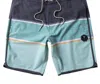 Vissla Men's Point Boardshort 19.5" In Mint In Blue