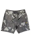 Vissla Men's Solid Sets Boardshort In Camo In Gray