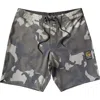 Vissla Men's Solid Sets Boardshort In Camo In Gray