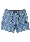 Vissla Men's Tangier 16.5" Boardshort In Night In Multi