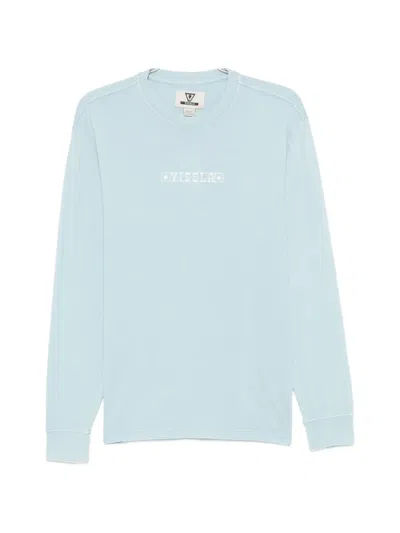 Vissla Serpents Cosmic Wash Graphic-print Long-sleeve T-shirt In Blue