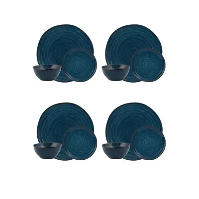 Vista Alegre 12 Piece Dinnerware Set In Lapis Lazuli