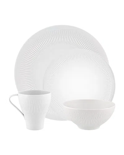 Vista Alegre 16-piece Utopia Dinnerware Set In White