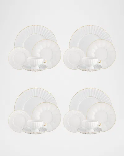Vista Alegre 200 Anos 20-piece Dinnerware Set In White