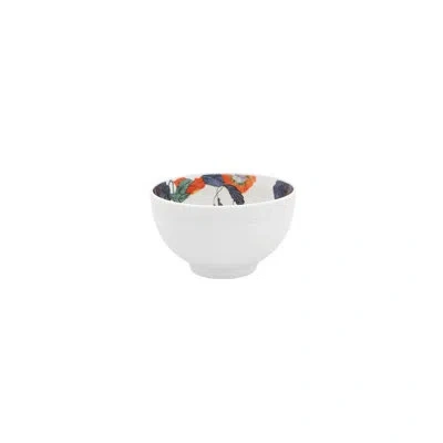 Vista Alegre 20.86 Oz. Rice Bowl In Blue;white;green;orange