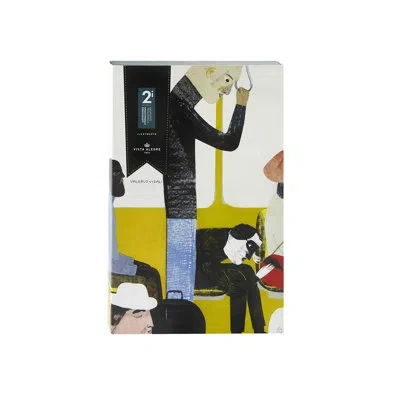 Vista Alegre 2i - Ilustradores Internacionais Porcelain Rectangle Contemporary Decorative Plate In Yellow/black In Yellow,black