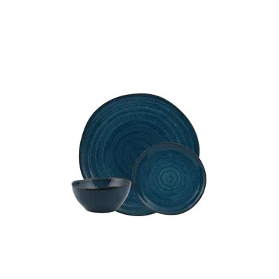 Vista Alegre 3 Piece Placesetting, Service For 1 In Lapis Lazuli