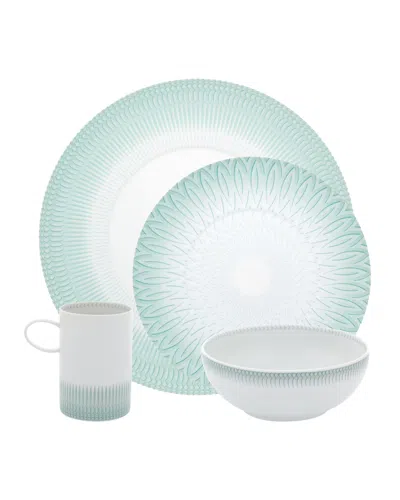 Vista Alegre 4-piece Venezia Dinnerware Set In Mint