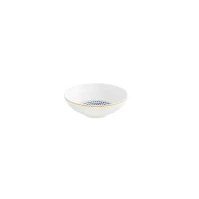 Vista Alegre 8.89 Oz. Dessert Bowl In Blue;white
