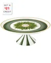 Vista Alegre Amazonia Large Cake Stand With $21 Credit In Multi