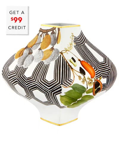 Vista Alegre Amazonia Sementes Vase With $99 Credit In Multi