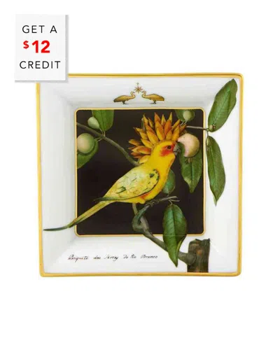 Vista Alegre Amazonia Small Square Tray With $9 Credit In Multi