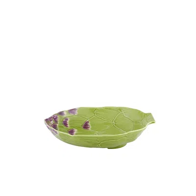Vista Alegre Artichoke Pasta Serving Bowl Green