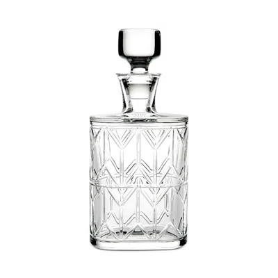 Vista Alegre Avenue Whiskey Decanter In Clear