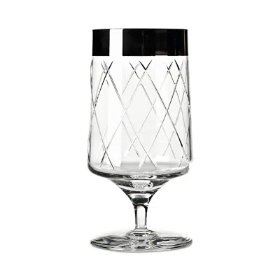 Vista Alegre Biarritz Water Goblet In Clear