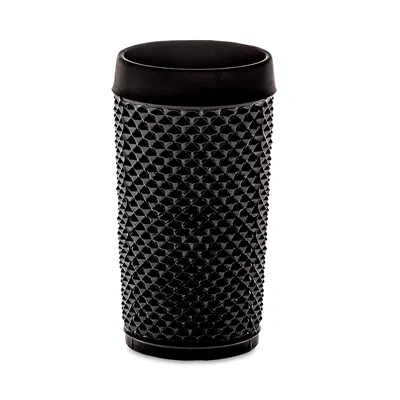 Vista Alegre Bicos Bicolor Black Matte And Gloss Highball, Set Of 4