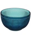 Vista Alegre Bicos Blue Large Bowl With $9 Credit In Blue