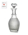 Vista Alegre Bicos Bicolor White Matte And Gloss Wine Decanter In Clear