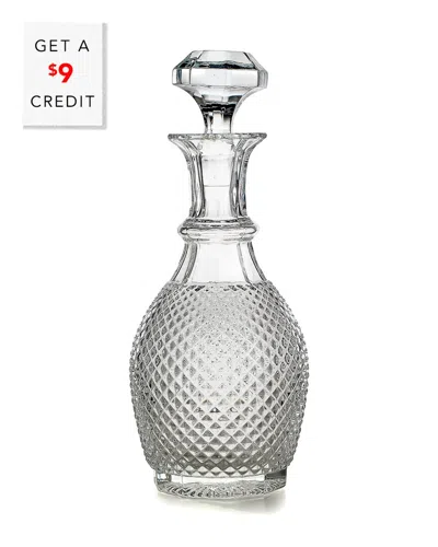 VISTA ALEGRE VISTA ALEGRE BICOS CLEAR WINE DECANTER WITH $9 CREDIT