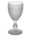 Vista Alegre Bicos Frosted Water Goblet In Clear