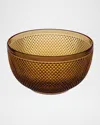 Vista Alegre Bicos Large Bowl, 71 Oz. In Gold