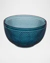 Vista Alegre Bicos Large Bowl, 71 Oz. In Blue