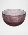 Vista Alegre Bicos Large Bowl, 71 Oz. In Pink
