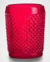 Vista Alegre Bicos Old-fashioned Glasses, Set Of 4 - Red